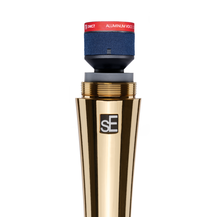 sE Electronics SE-V7GOLD Handheld Supercardioid Dynamic Microphone (Gold)