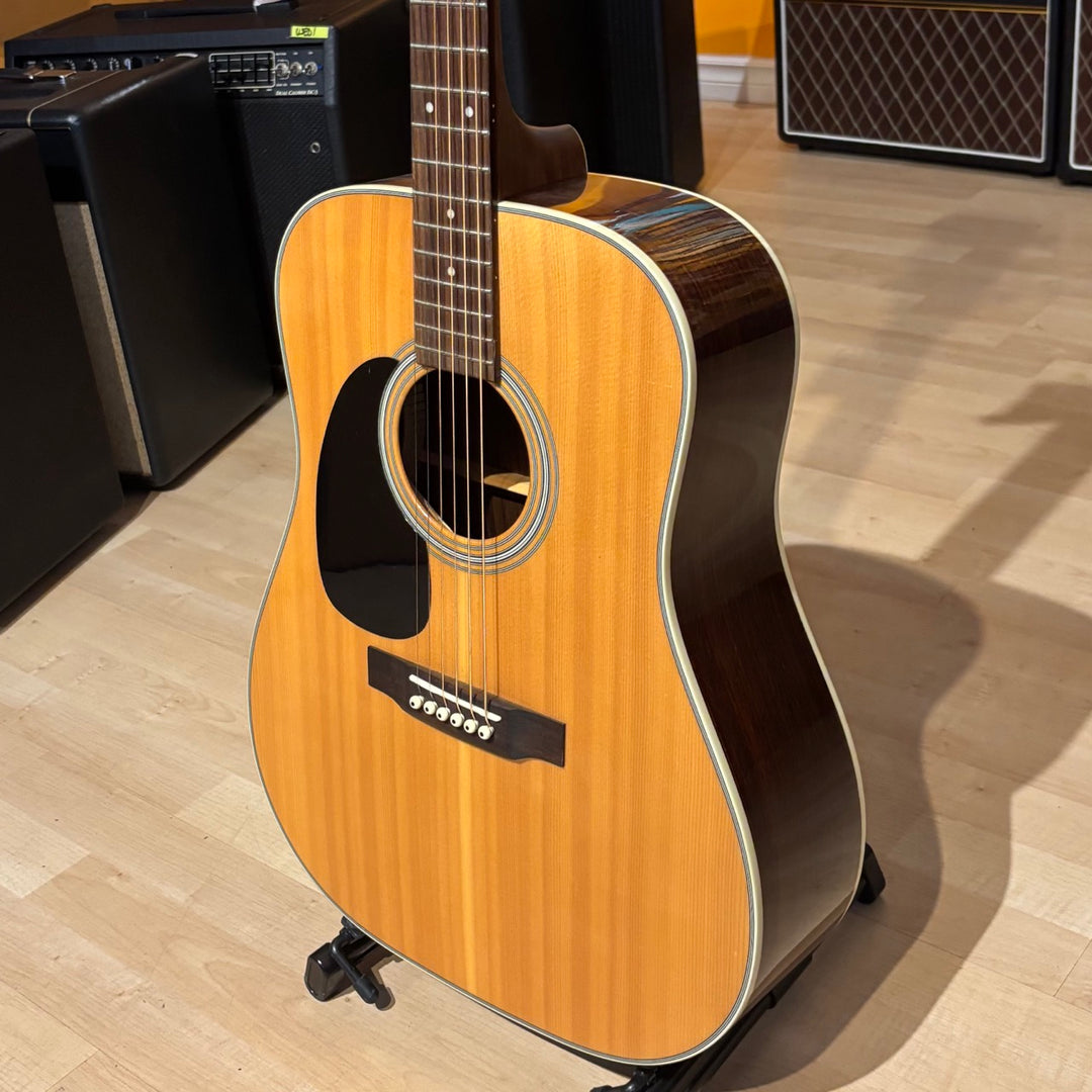 Sigma - D28L Left Handed w/ Hard Shell Case (Natural  Spruce & Rosewood - MINT - 2014) - USED