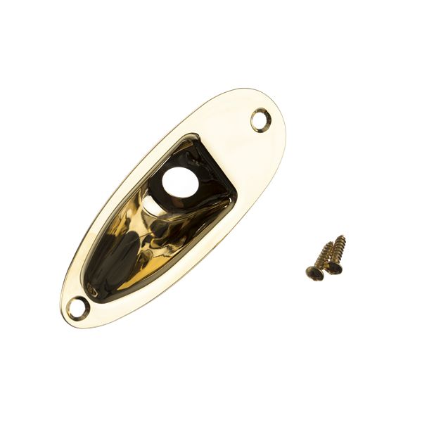 Fender Stratocaster Jack Ferrule Plate (Import Models) - Gold