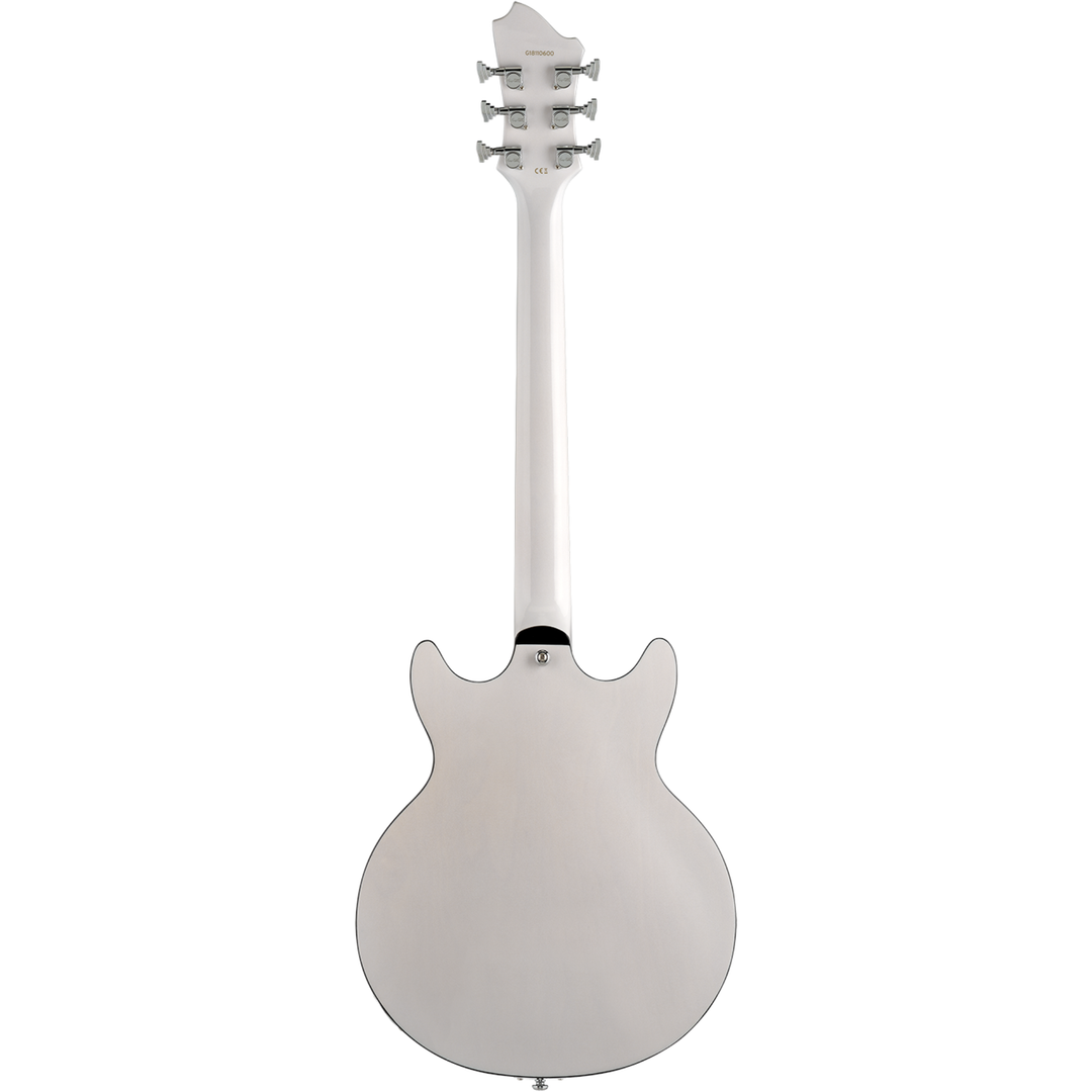 Hagstrom Viking Alvar, Semi-Hollow Electric Guitar,  Left Handed (Swedish Frost) ALV-L-SFT
