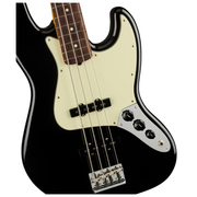 Fender American Professional II Jazz Bass Rosewood Fingerboard Electric Bass Guitar - Black