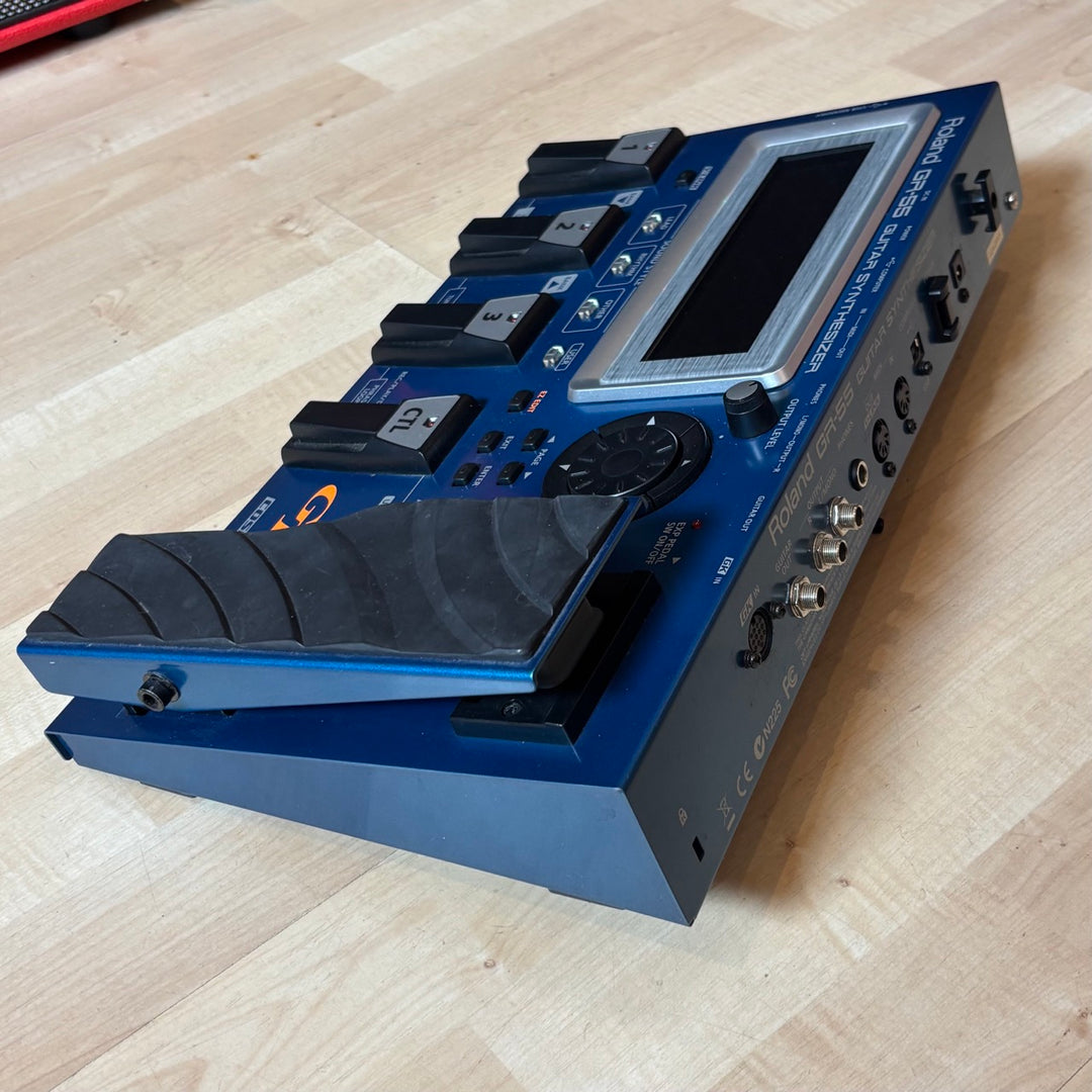 Roland Package - GR55GK Guitar Synthesizer  w/ Roland PSB-1U PWR Sup + Roland GK-3 Synth Pickup  (2011) - USED
