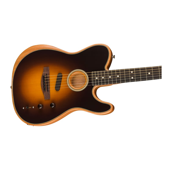 Fender Acoustasonic Player Telecaster Acoustic Guitar Rosewood Fingerboard - Shadow Burst