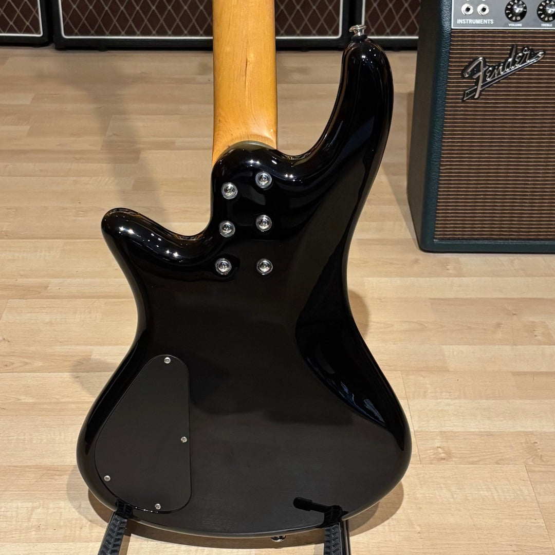 Schecter - Diamond Series Deluxe 4 Active 4 string Bass w/ HD Case (2006-Black ) - USED