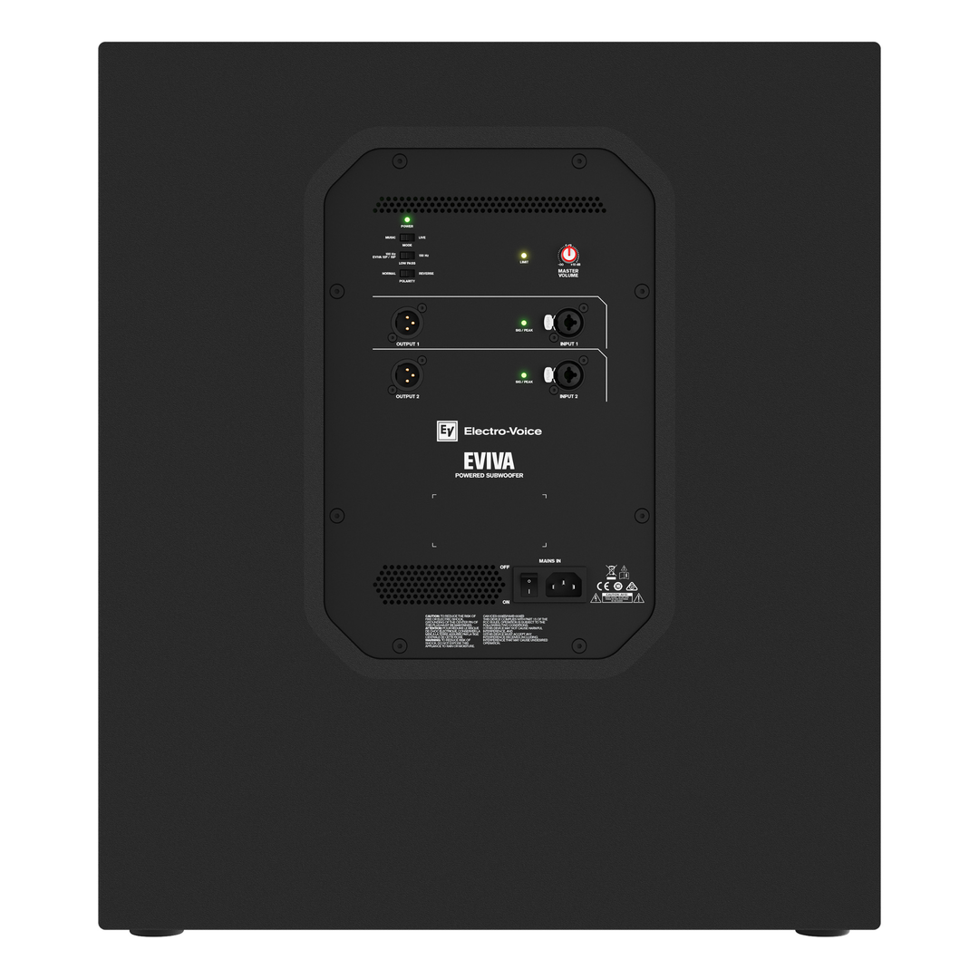 Electro-Voice EVIVA 18in 2-Way Portable Powered Subwoofer