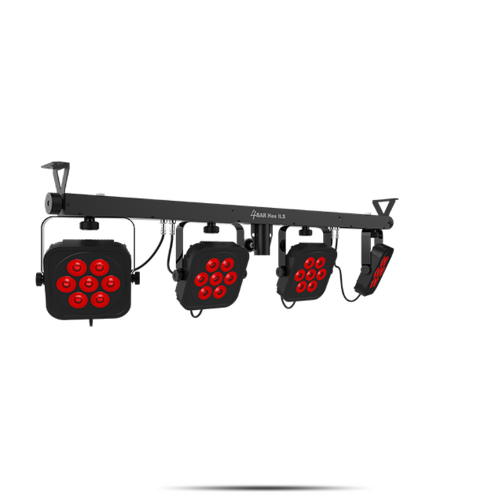Chauvet DJ 4BARHEXILS Ils Lighting Solution w/Footswitch