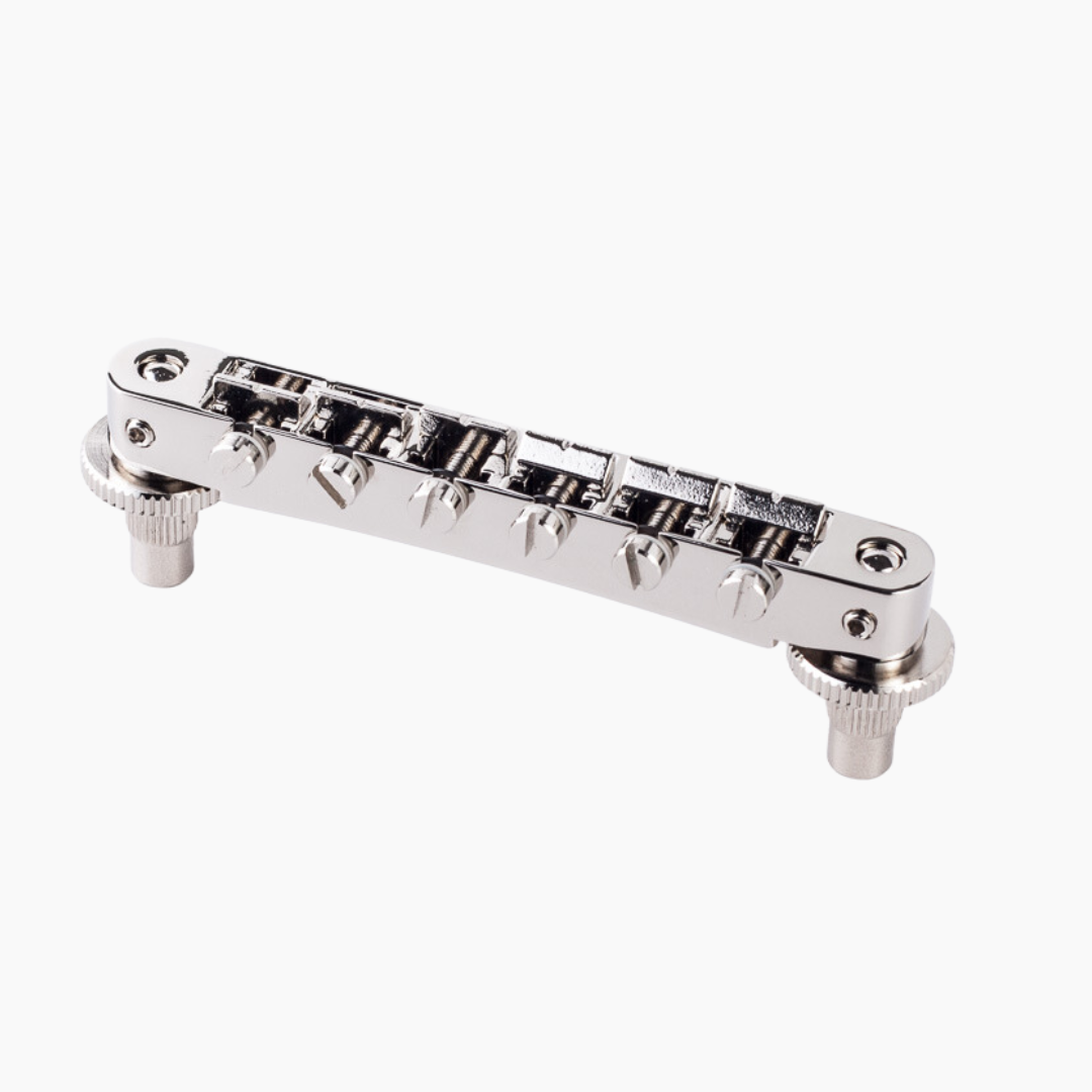 Allparts Tonepros Nashville Style Tunematic Bridge with Pre-Notched - Nickel