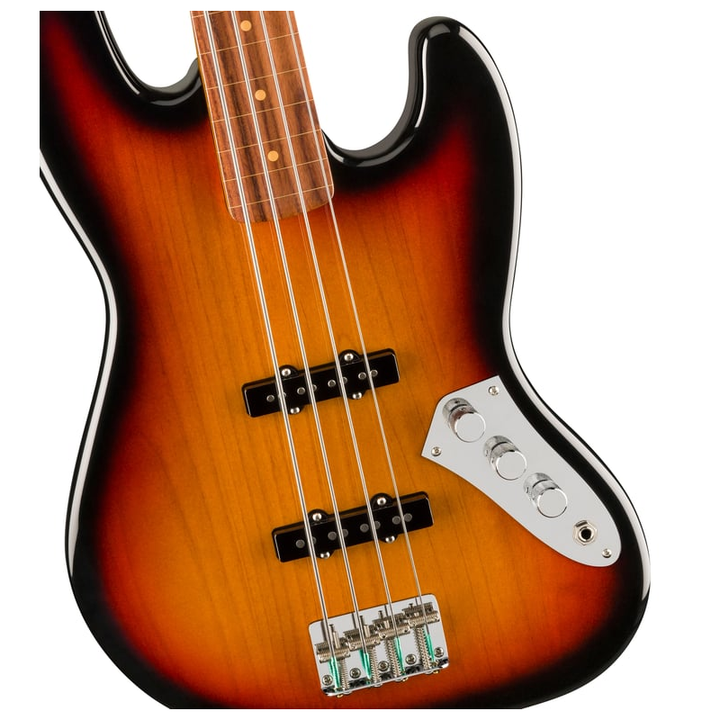 Fender Jaco Pastorius Jazz Bass (3-Color Sunburst) Electric Bass Guitar