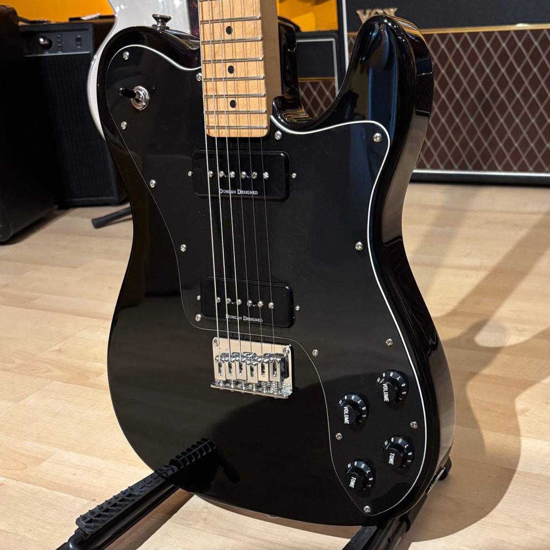 Squier - Vintage Modified Tele Custom II P-90 (Black, Maple - 2011) - USED