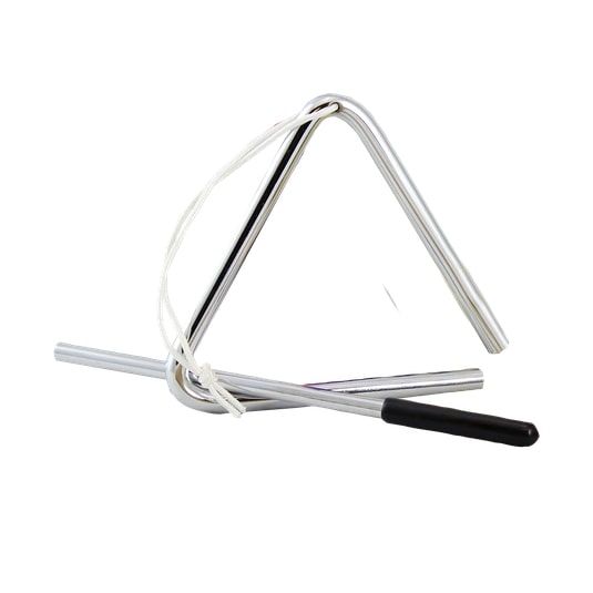 Remo LK-2425-05 Kids Make Music Instrument, Triangle, 4" With Beater, Steel
