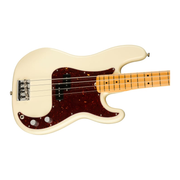 Fender American Professional II Precision Bass Maple Fingerboard Electric Bass Guitar - Olympic White