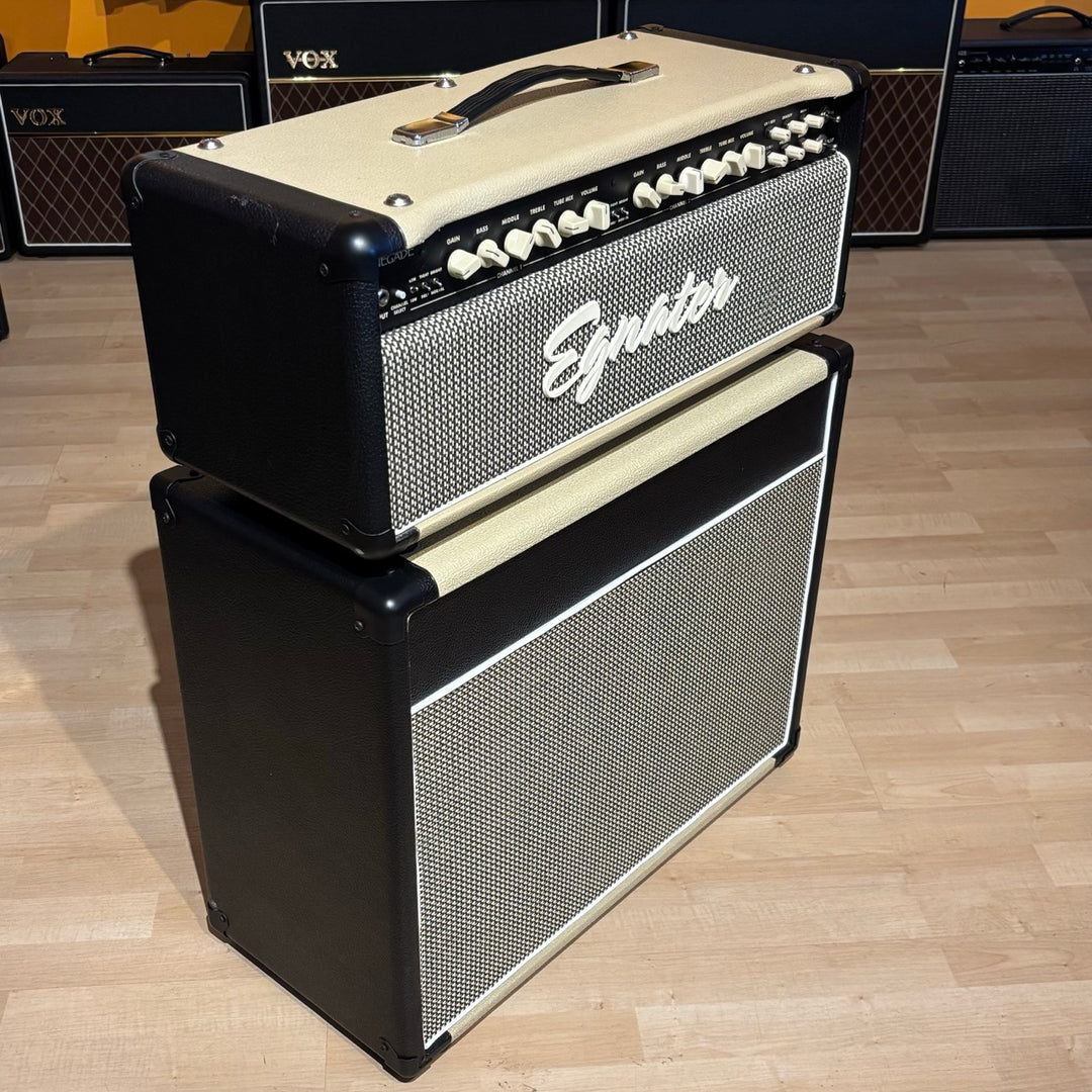 Egnater - Renegade 65 Head w/ Cover & Foot Controller & Matching Derek Bell Made 112 Celestion NEO Loaded Cabinet - USED