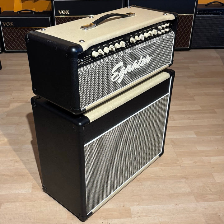 Egnater - Renegade 65 Head w/ Cover & Foot Controller & Matching Derek Bell Made 112 Celestion NEO Loaded Cabinet - USED