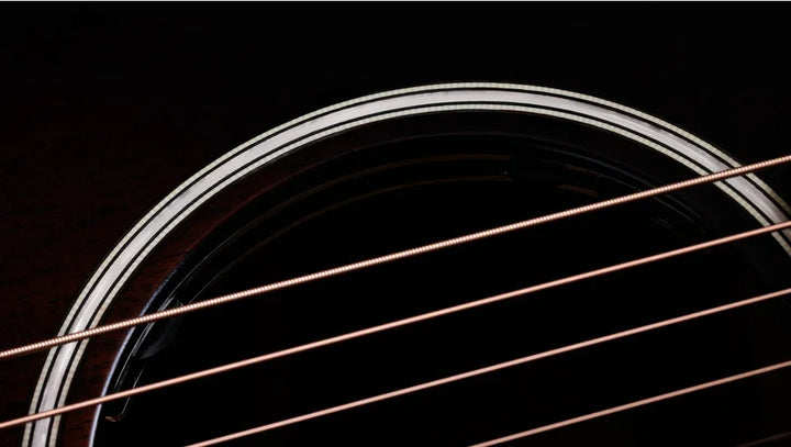Overview

Solid sapele back and sides yield bold midrange voice
Mahogany top for warm, woody character
Scalloped V-Class bracing dramatically improves volume and sustain
Beveled armrest and cutaway offer seamless feel
Ships with Claria electronics and hardshell case