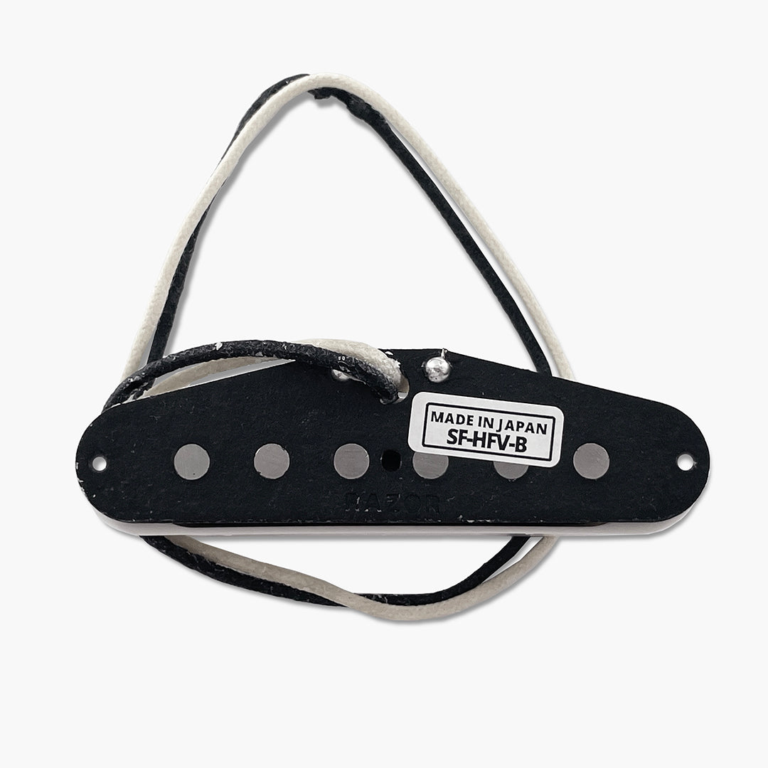Allparts RZR-10052 Razor® Mangetsu Full Moon Bridge Pickup For Stratocaster® - White