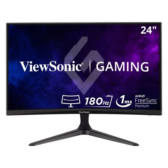 Viewsonic VX2418C 24" Curved Gaming Monitor  Full HD, 165Hz, FreeSync, 1ms