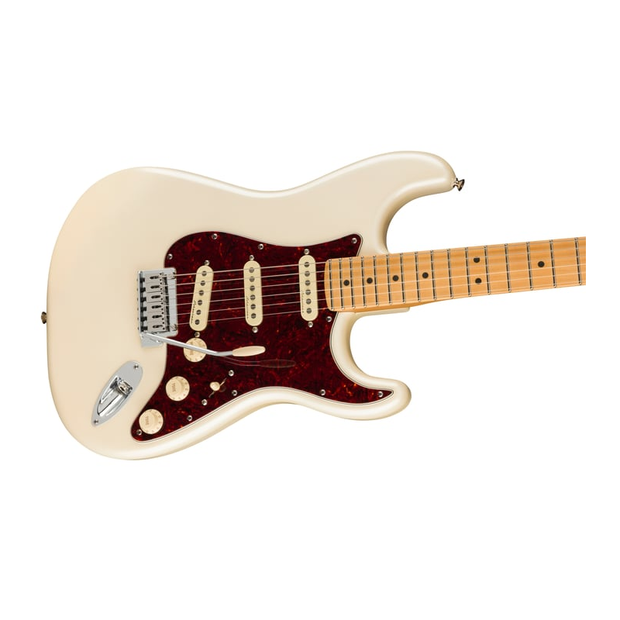 Fender Player Plus Stratocaster Electric Guitar Maple Fingerboard - Olympic Pearl