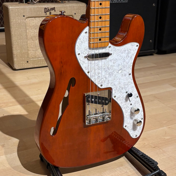 Squier - Classic Vibe 60's Telecaster Thinline w/ Gator Gig Bag (Natural - 2024) - USED