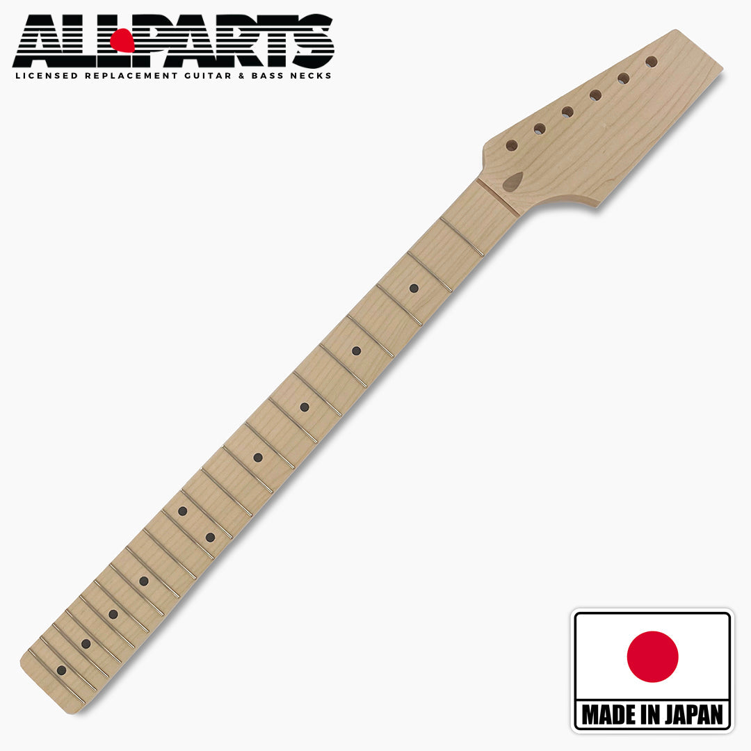 Allparts PHM-T1C Paddle Head Neck with Square Heel C Shape, 10 in. radius