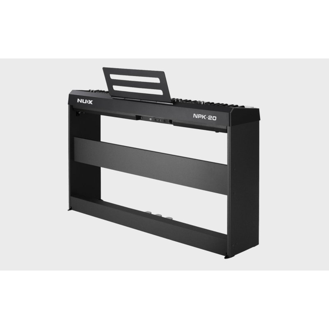 Nux NPK-20 88-Key Triple-Sensor Portable Digital Piano - Black