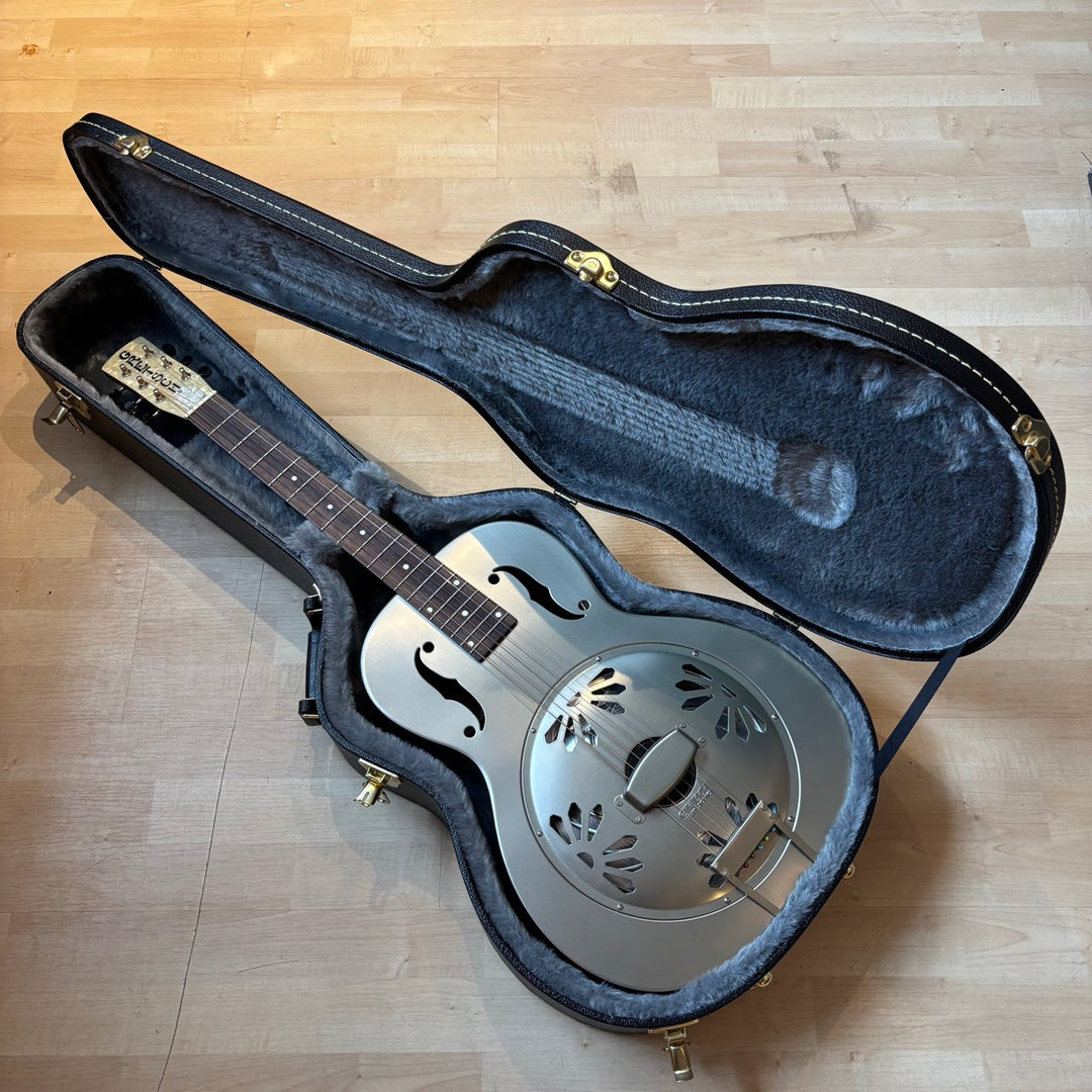 Gretsch - Roots Collection Honeydipper Brass Body- Biscuit Cone Resonator  w/ HD Case (2022) - USED