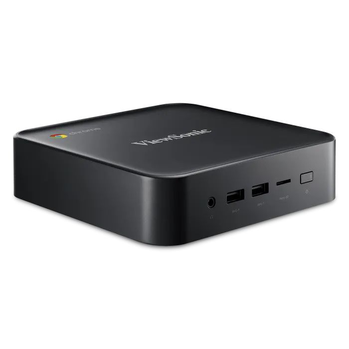ViewSonic NMP760  Google Chromebox: Celeron 5205U 1.9GHz, 8GB DDR4, 64GB SSD, Chrome OS, Play Store, Security