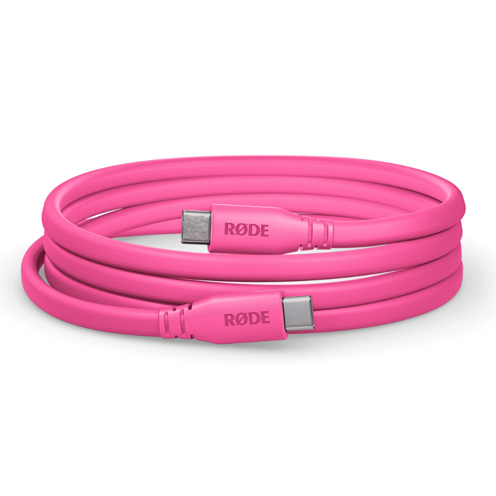 Rode Microphones SC27-P 2m SuperSpeed USB-C to USB-C Cable - Pink