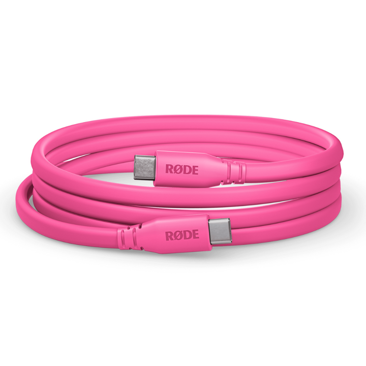 Rode Microphones SC27-P 2m SuperSpeed USB-C to USB-C Cable - Pink