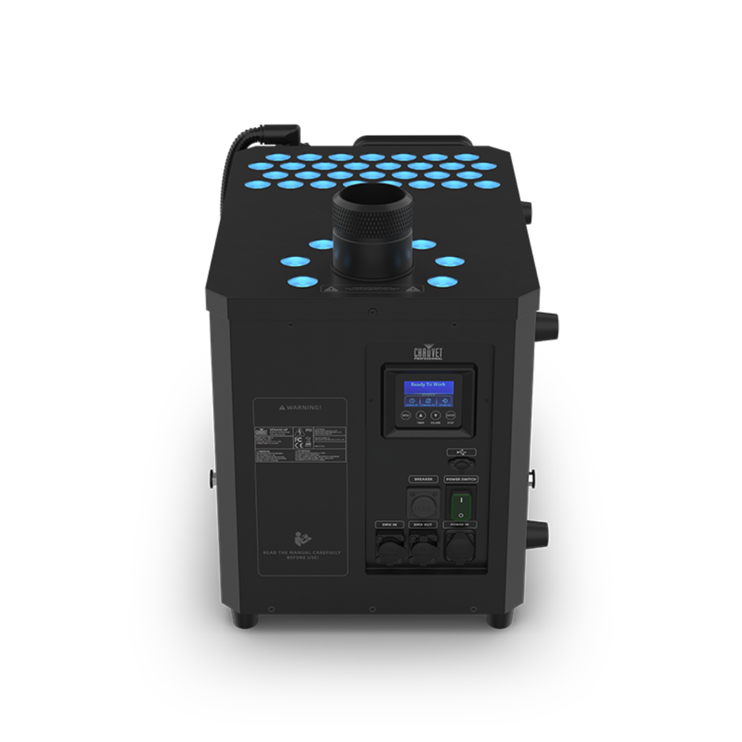 Chauvet Pro VESUVIO 4 IP IP65 Vertical Fogger with Dual Zone RGBA Illumination