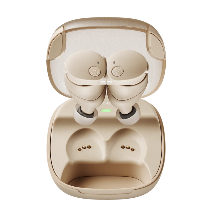 Audio-Technica CKS50TW2 Wireless In-Ear Headphones (Beige)