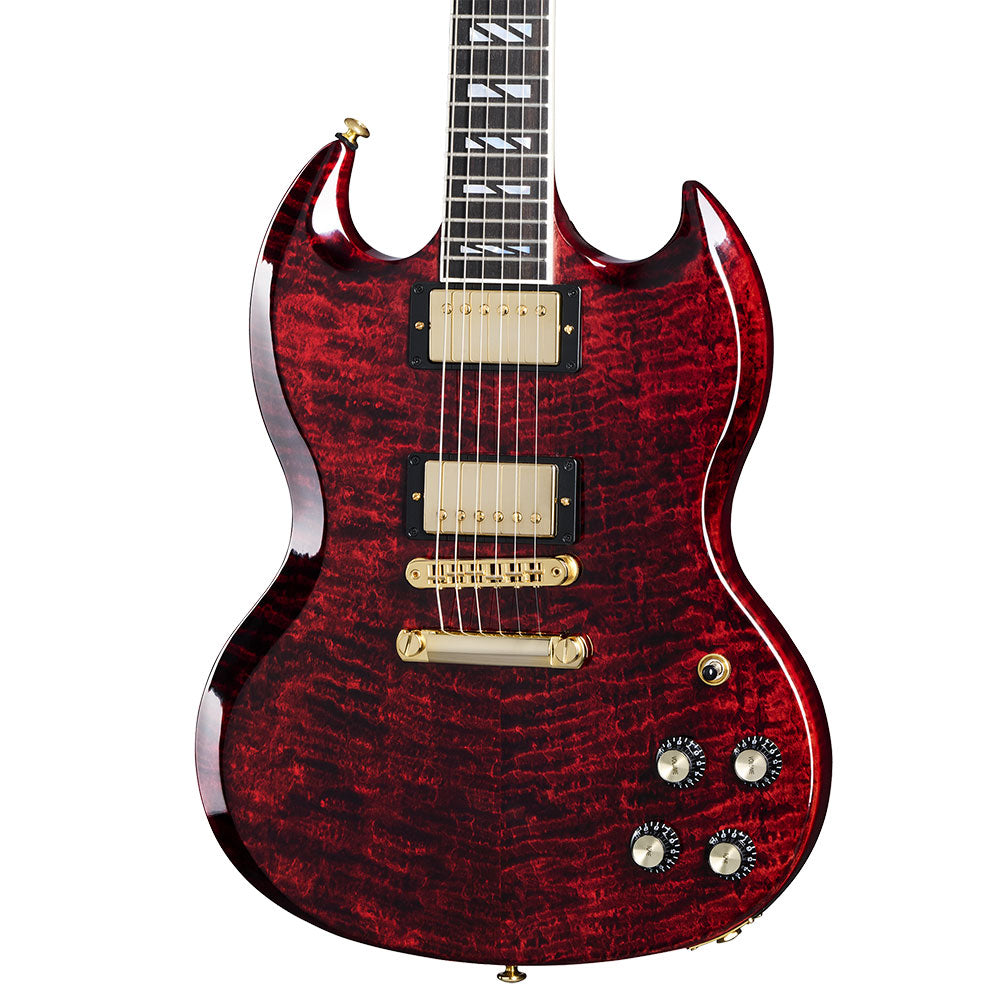 Gibson SG Supreme Electric Guitar with Hardshell Case - Wine Red