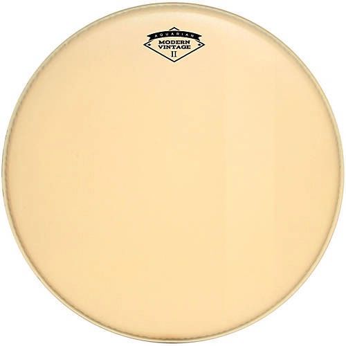 Aquarian Modern Vintage II 22 Inch Two Ply Coated Bass Drum Head w/Felt Strip