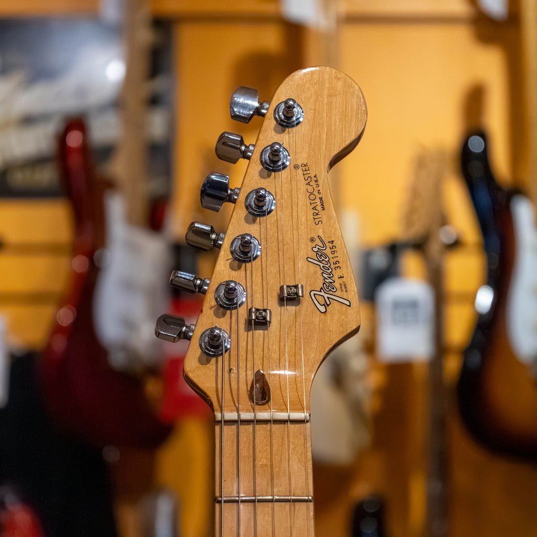 Fender -Dan Smith Era Strat  w/ Freeflyte Trem System - Lightly Modded (Sennia Burst) w/ HD Shell Case (1984) - USED Electric Guitar