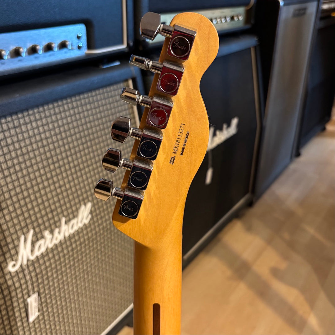 Fender -  LEFTY Player Telecaster (Maple- 3TSB) w/ Fender Tweed HD Case (2018)- USED