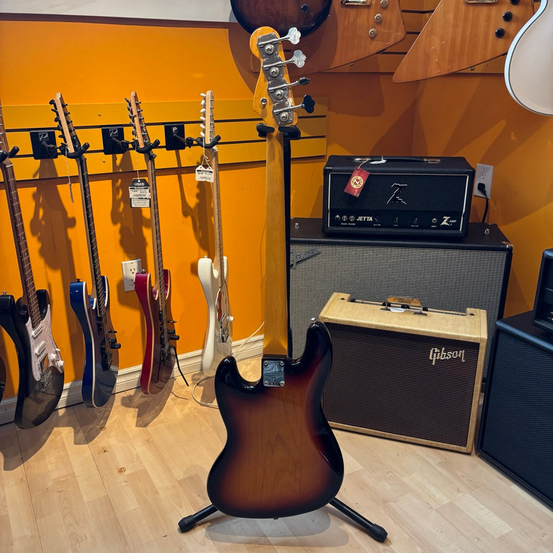 Fender - AVRI 60's Jazz Bass 3-TSB Rosewood  w/OHSC & Case Candy ( MINT 2011) - USED