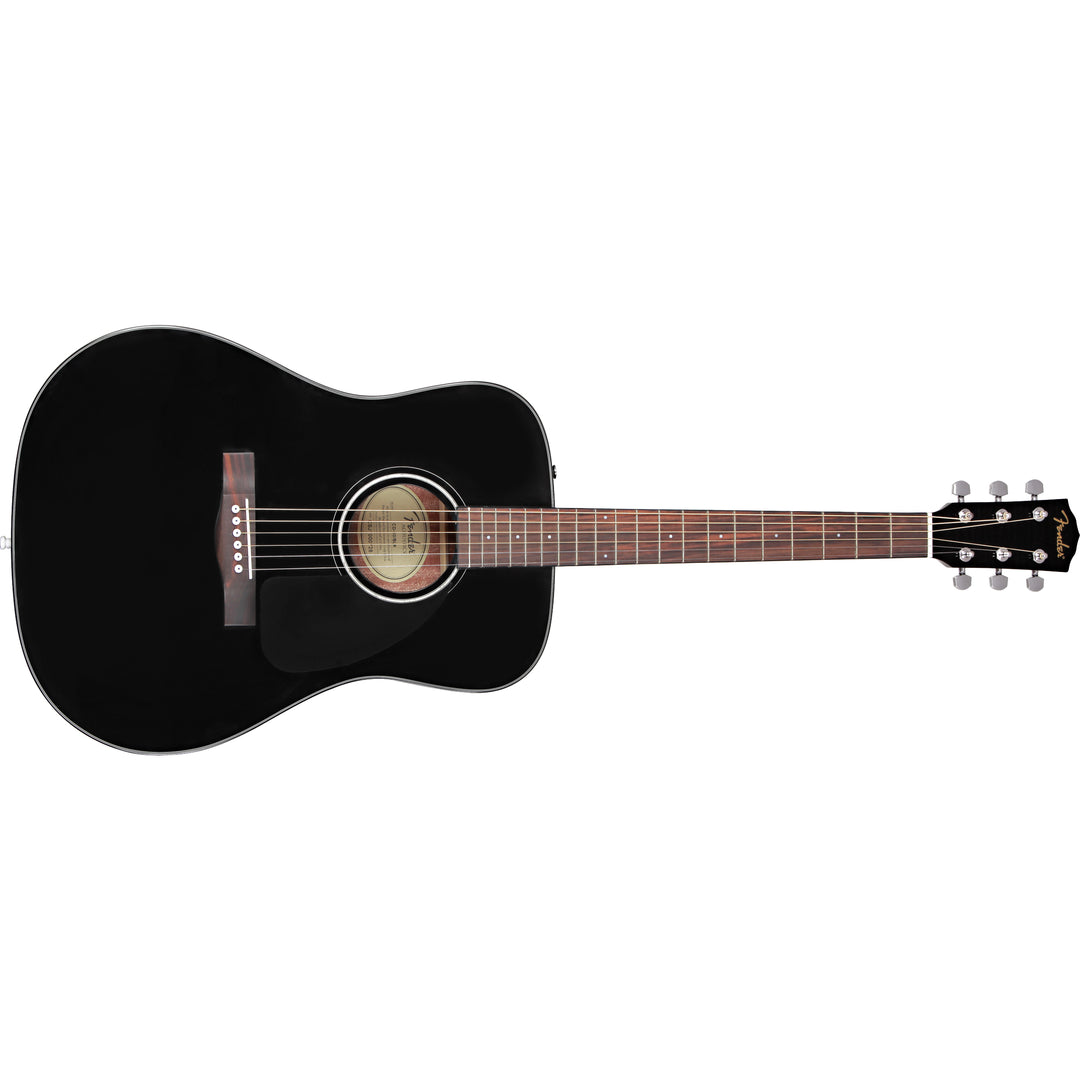 Fender CD-60 Dreadnought V3 Acoustic Guitar w/ Case - Black