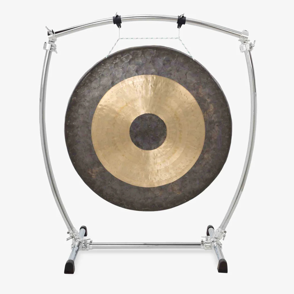 Gibraltar GCSCG-L Curved Bar Gong Stand with Chrome Clamps