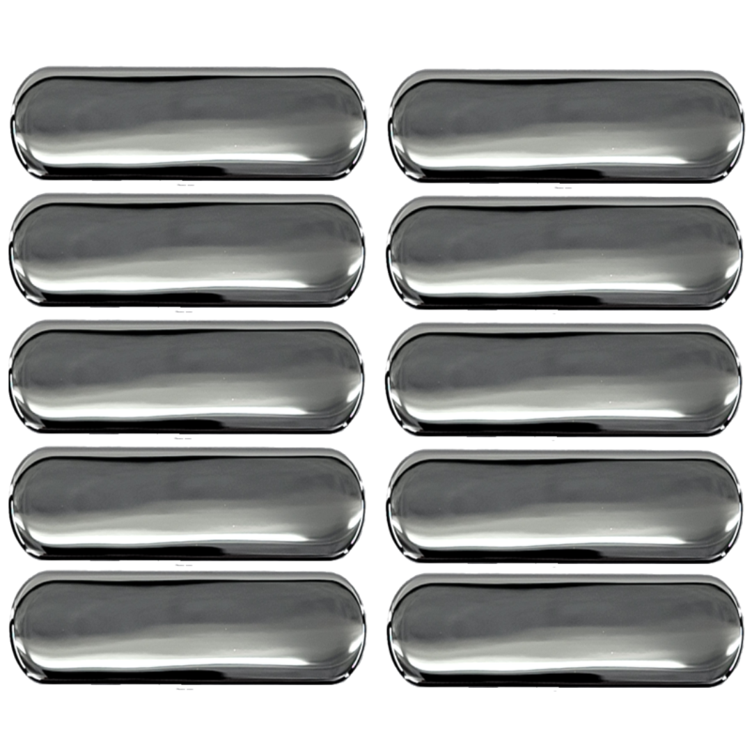 Allparts PC-0954-B10 Chrome Pickup cover for Telecaster - 10 Piece Bulk Pack