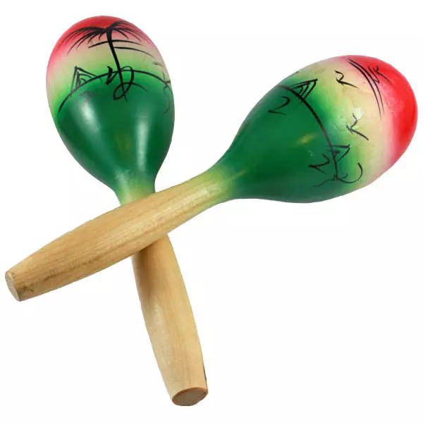 Granite Percussion Large Scale Maraca-10 in. Floral