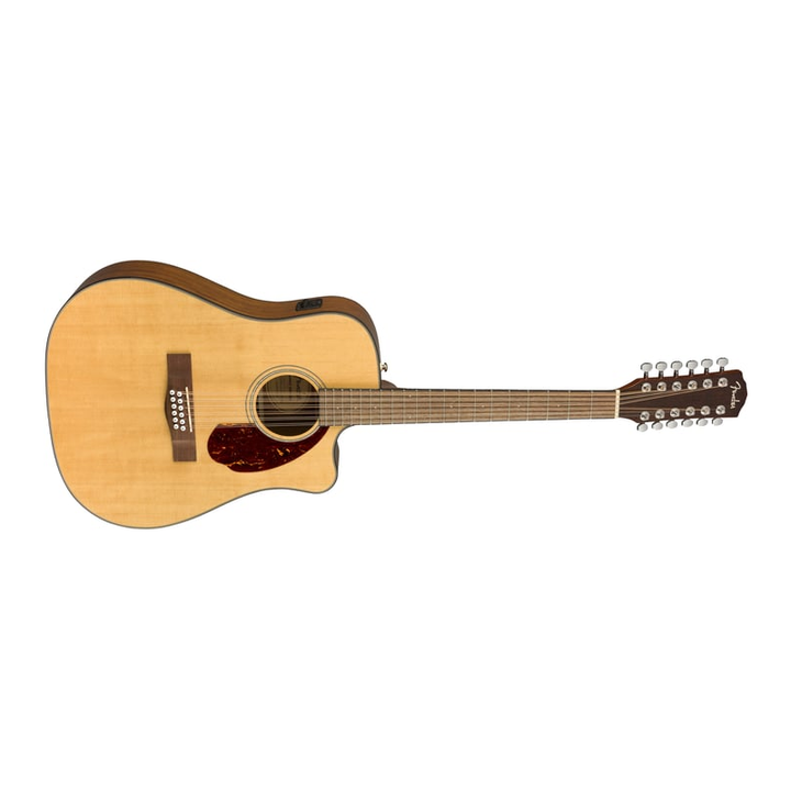 Fender CD-140SCE 12-String Acoustic Guitar Walnut Fingerboard w/ Case - Natural