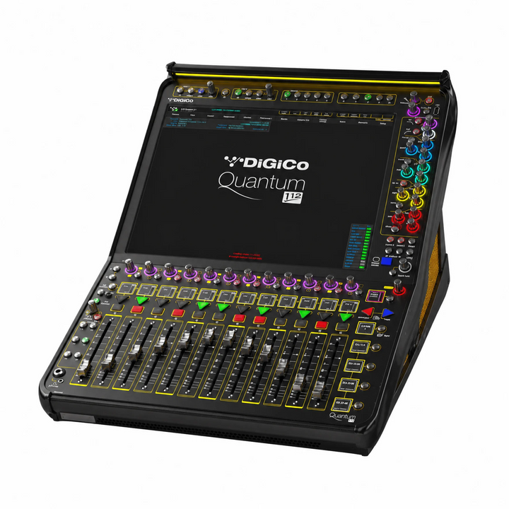 DiGiCo X-Q112-WS Quantum112 96-Channel Flypack Digital Mixing Console