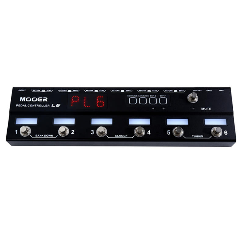 Mooer PCL6 Pedal Controller Loop 6 with Tuning Function