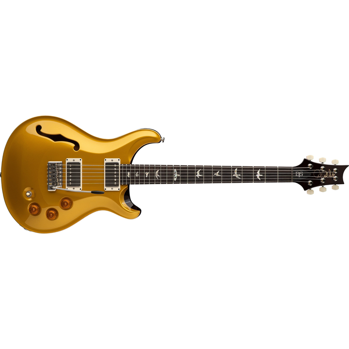 PRS DGT Semi-Hollow Birds Electric Guitar - McCarty Tobacco Sunburst