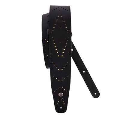 D'Addario 25LH00 2.5 Leather Guitar Strap - Star Dust Lea