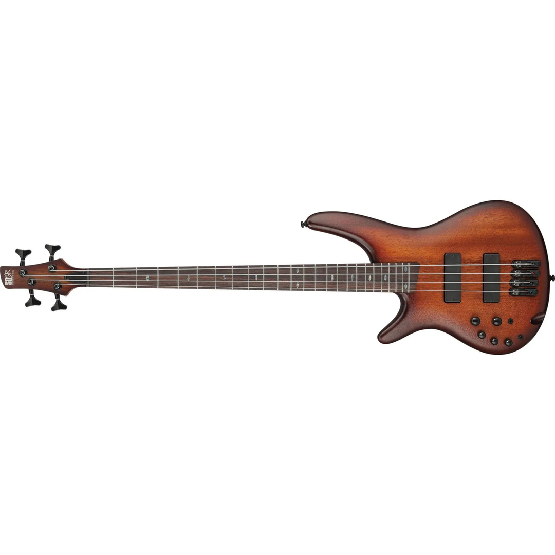 Ibanez SR500ALMHL SR Standard Left-Handed Electric Bass (Mahogany Brown Burst Low Gloss)