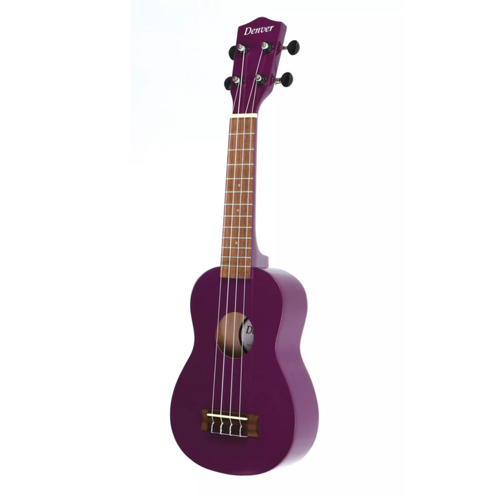 Denver DUKE-SPPL Soprano Ukulele - Sparkle Purple