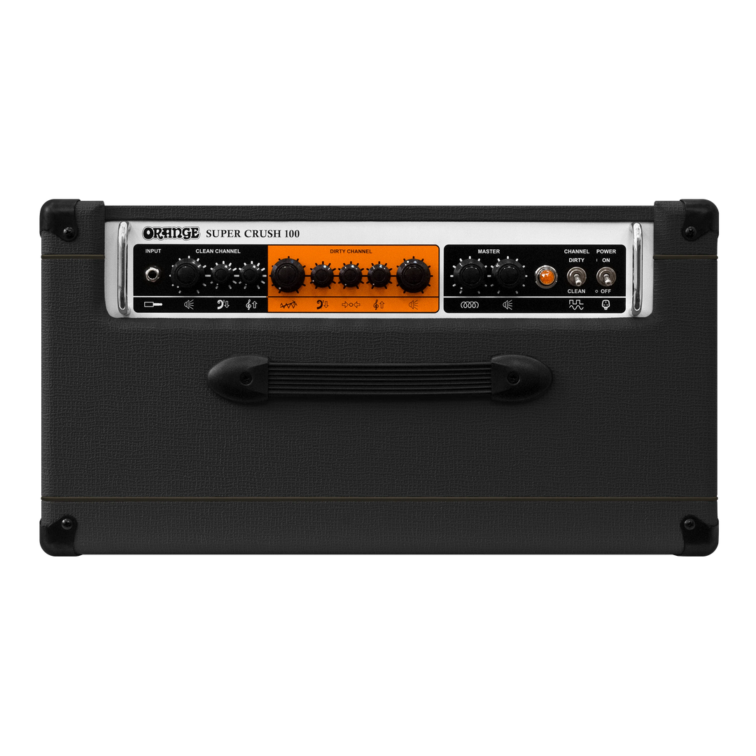 ORANGE SUPER CRUSH 100 COMBO - BLK