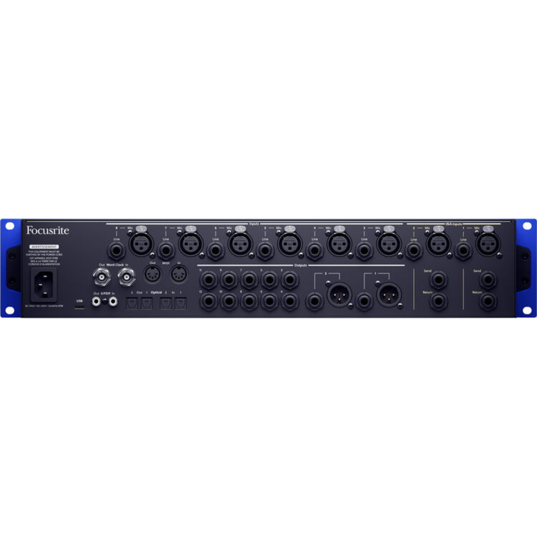Focusrite ISA C8X 26x28 USB-C Audio Interface