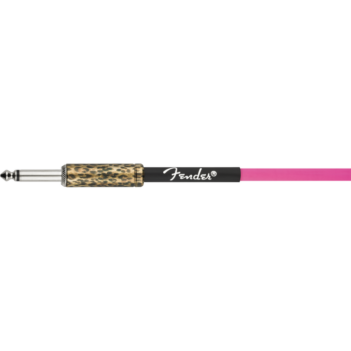 Fender  Joe Strummer 13' Instrument Cable - Pink Leopard