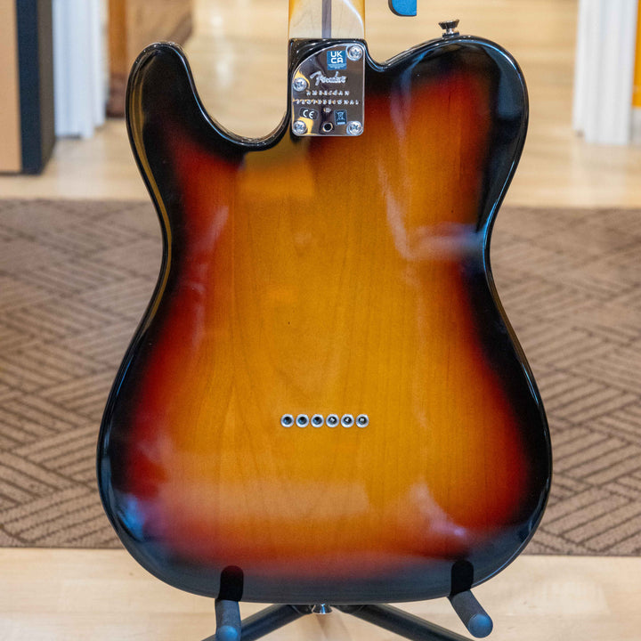 Fender - American Pro II Telecaster (Sunburst-Rosewood ) w/ OHSC & COA - 2023 - USED